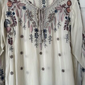 Johnny Was Santorini top XL EUC